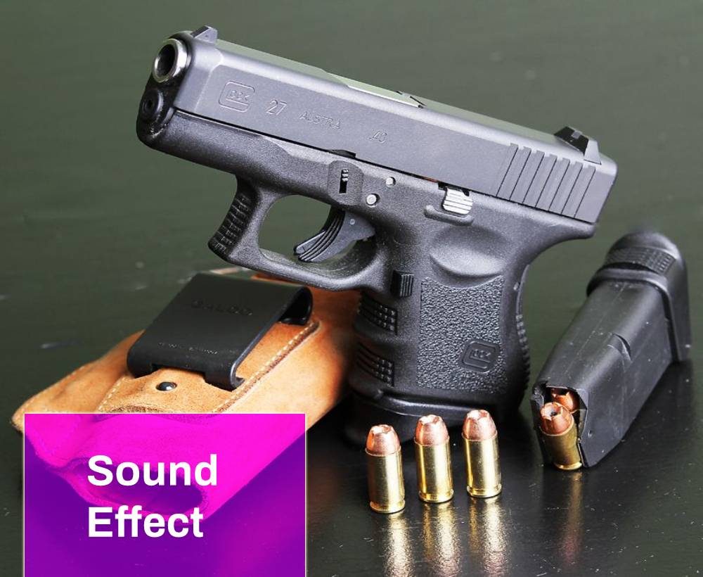 Glock 17 9mm Sound Effect