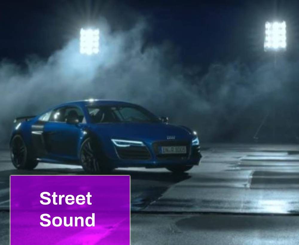 Audi R8 Burnou Sound